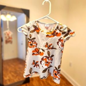 PatPat Toddler 3-4T Flower Short Sleeve Dress